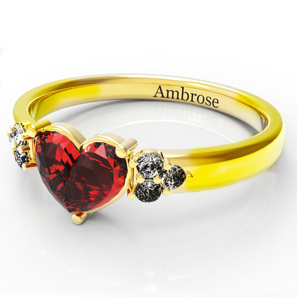 Personalizzabile Nome Anello Con Birthstones